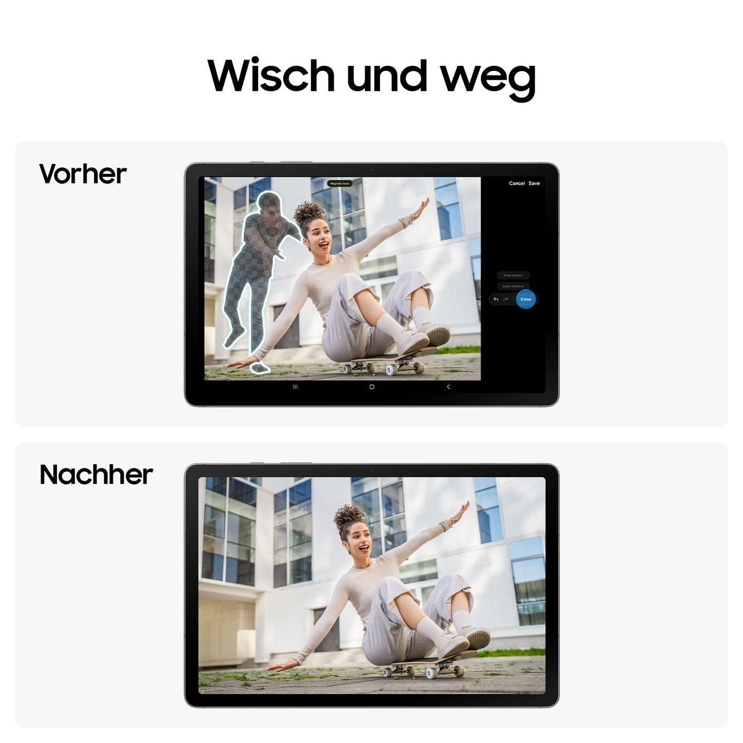 Samsung Galaxy Tab S10 Lite AI Tablet, Android Tablet, 6 GB RAM, 128 GB Speicher, 27,7 cm/10,9" Display mit 90 Hz, Inkl. S Pen, Wi-Fi, Silver, 3 Jahre Herstellergarantie [Exklusiv auf Amazon]