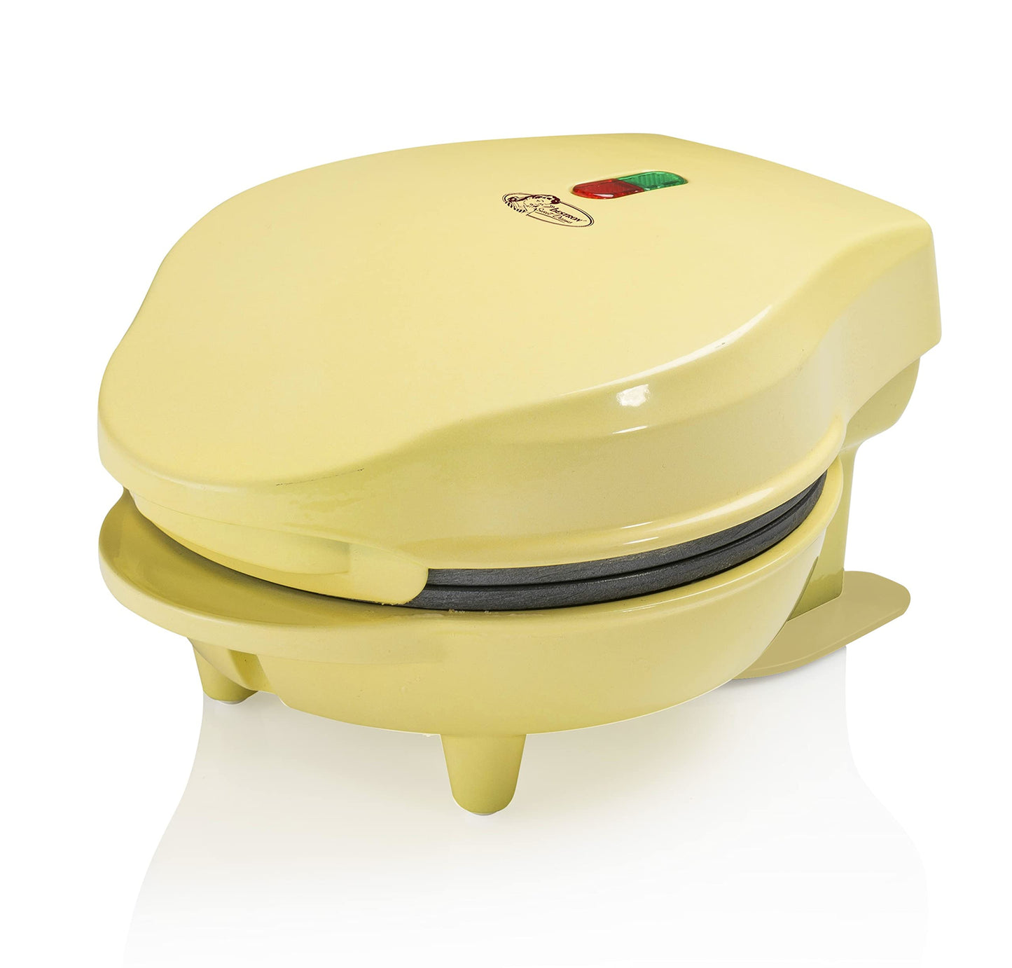 Kleines Mini Waffeleisen mit Antihaftbeschichtung und 550 Watt Leistung