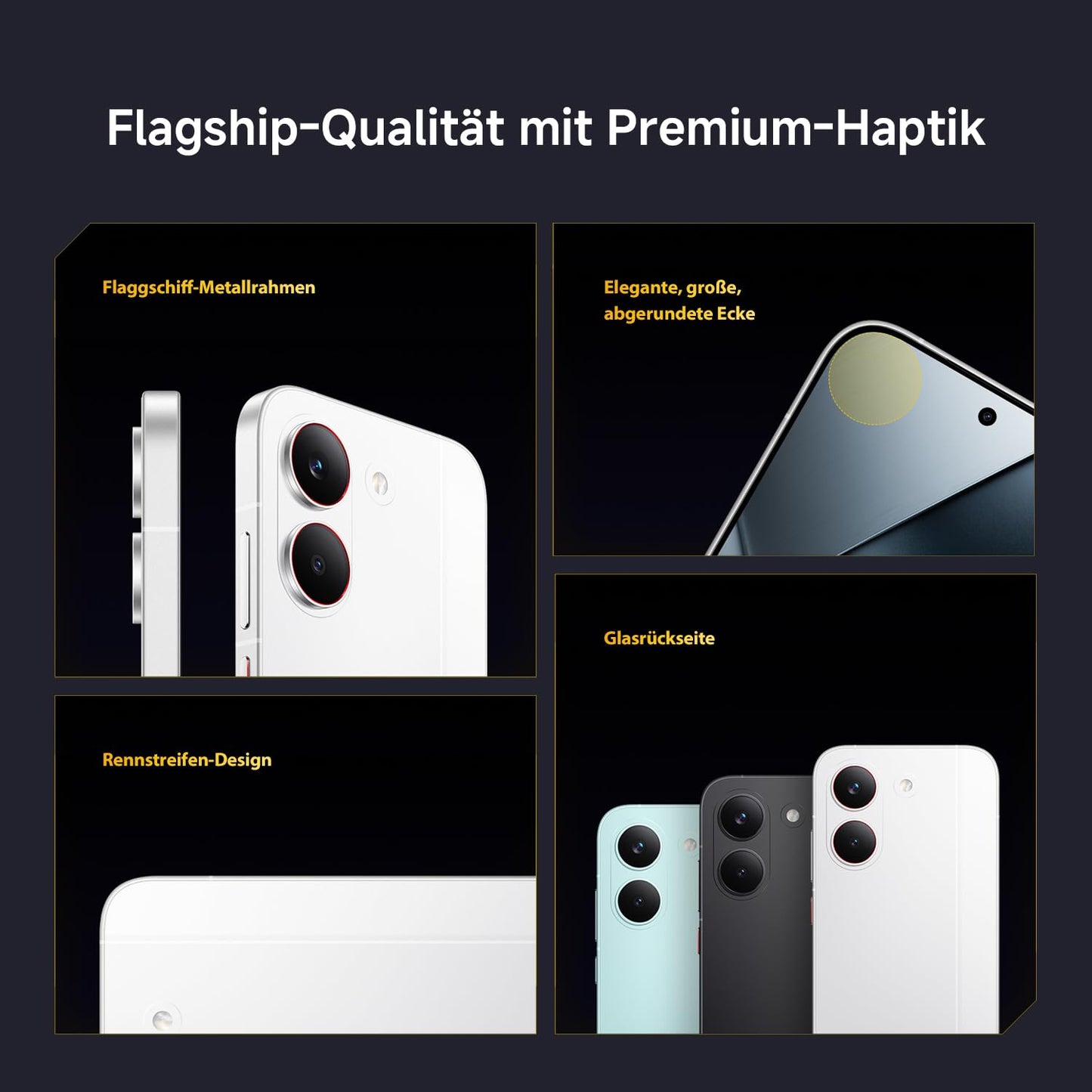 XIAOMI Poco X8 Pro Smartphone 8GB+256GB, Handy mit Android, Dimensity 8500-Ultra Prozessor, 6500mAh Akku, Ultra-helles AMOLED Display, 50MP Sony IMX882 Hauptkamera mit OIS, Schwarz, 3 Jahre Garantie