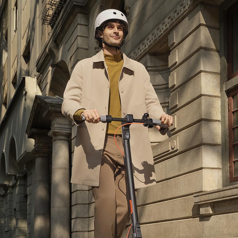 Xiaomi 5 Max E-Scooter mit Straßenzulassung (max. 20km/h, bis zu 60km Reichweite & 22% Steigung, Federung vorne & hinten, 10" Luftreifen, Blinker, Dual-Bremssystem, Traktionskontroll-System, App)