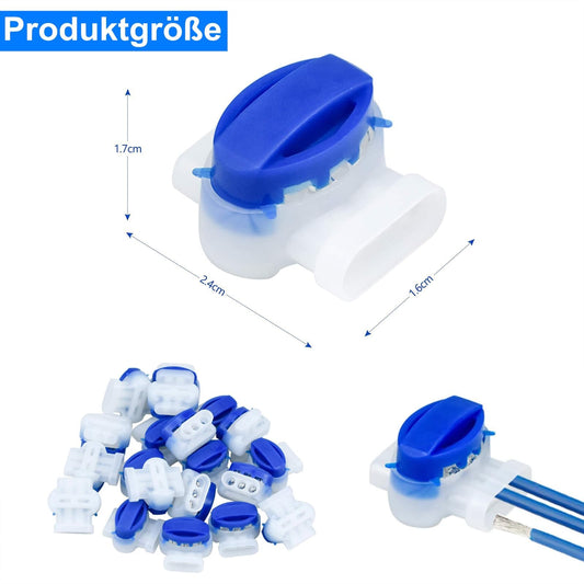 Kabelverbinder Set 20 Stück Wasserabweisend für Automower Rasenmäher