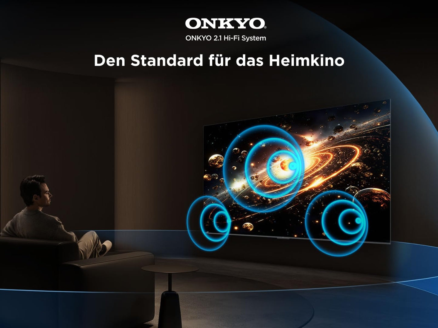 TCL 85Q6C 85 Zoll QD-Mini LED Fernseher, 4K HDR Premium 1000nits, Smart TV mit Google TV (Dolby Vision IQ & Atmos, Onkyo 2.1 Soundsystem, 144Hz Motion Clarity Pro, Game Master)
