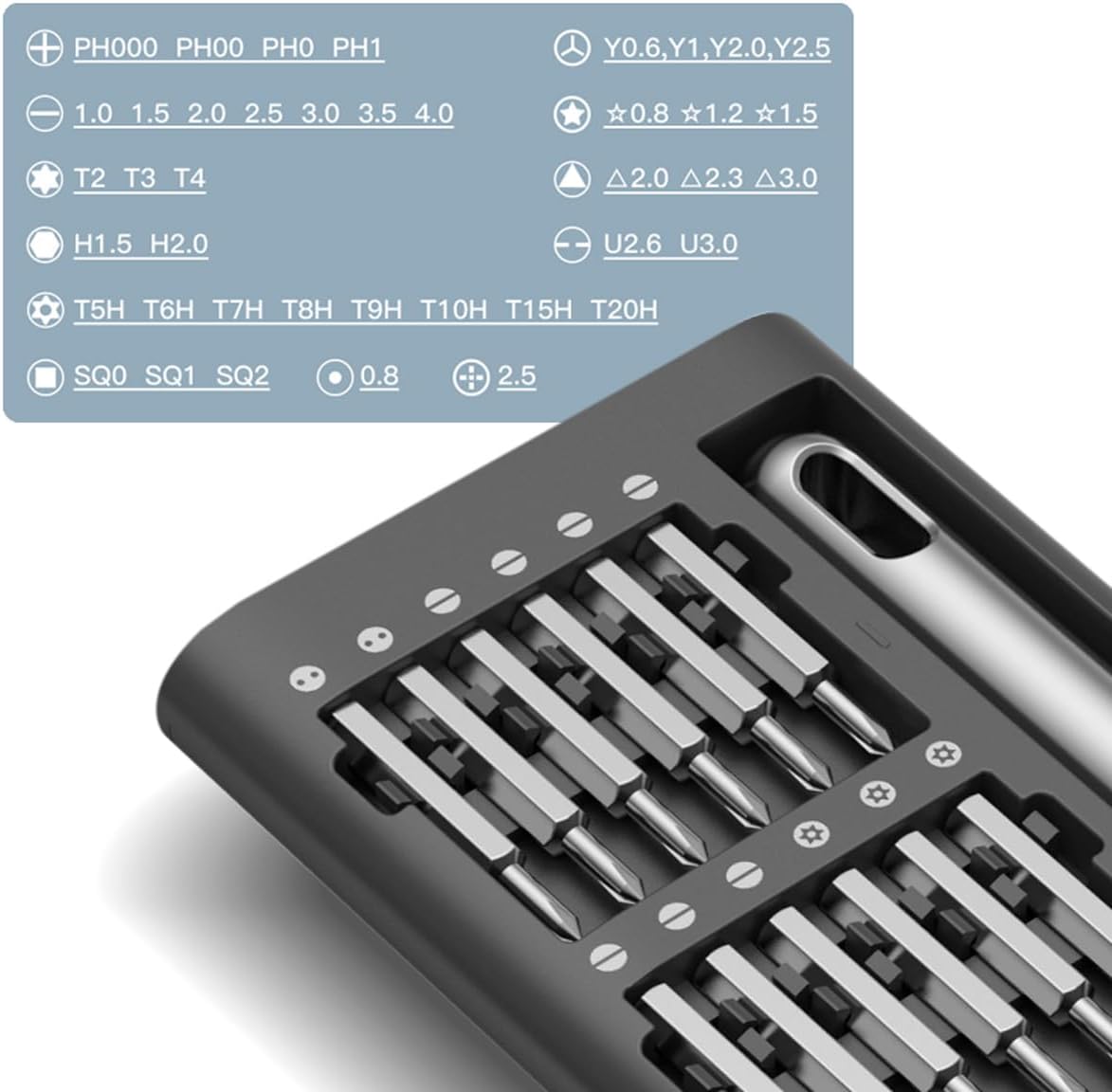 Präzisions Schraubendreher Set 51 teilig für Feinmechanik