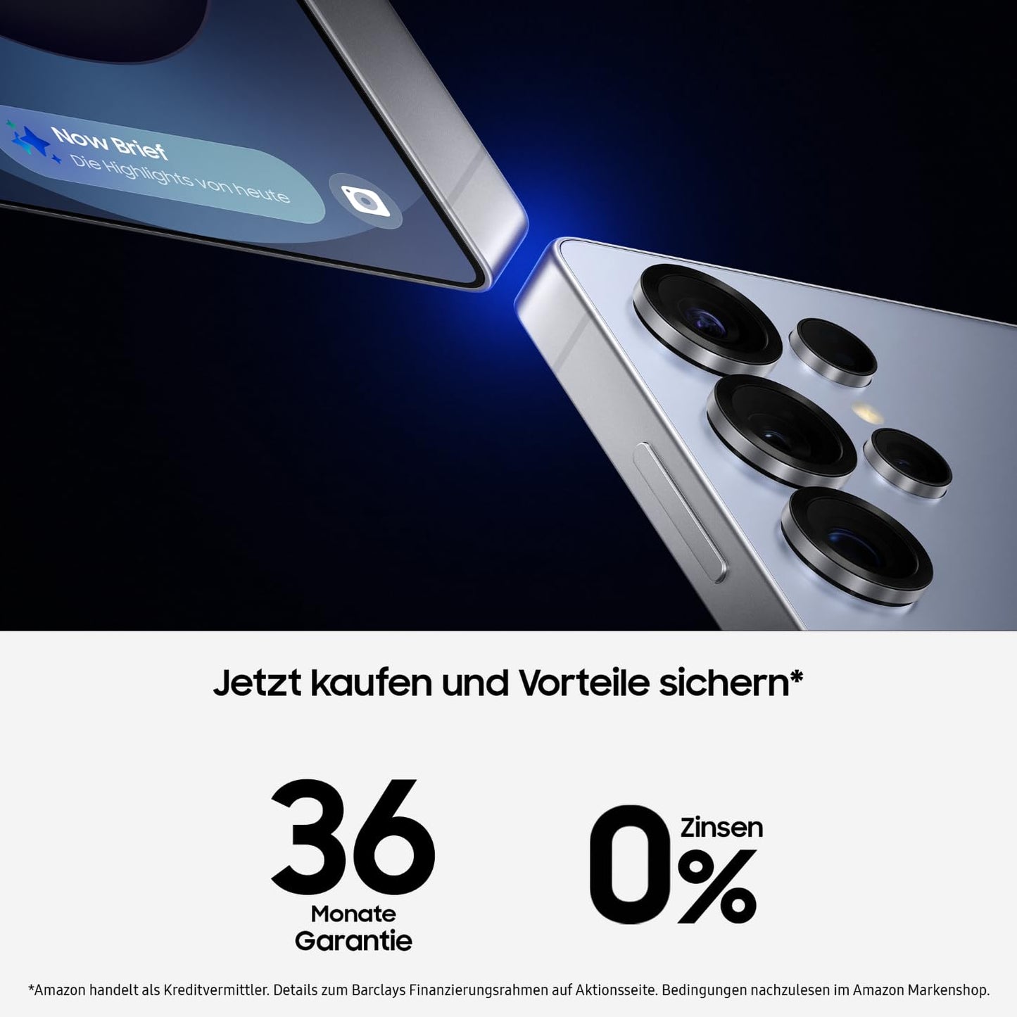 Samsung Galaxy S25 Ultra AI Smartphone mit Galaxy AI, Ohne Vertrag, Handy mit Android, 12 GB RAM, 512 GB Speicher, 200-MP-Kamera, Titanium Gray, 3 Jahre Herstellergarantie [Exklusiv auf Amazon]