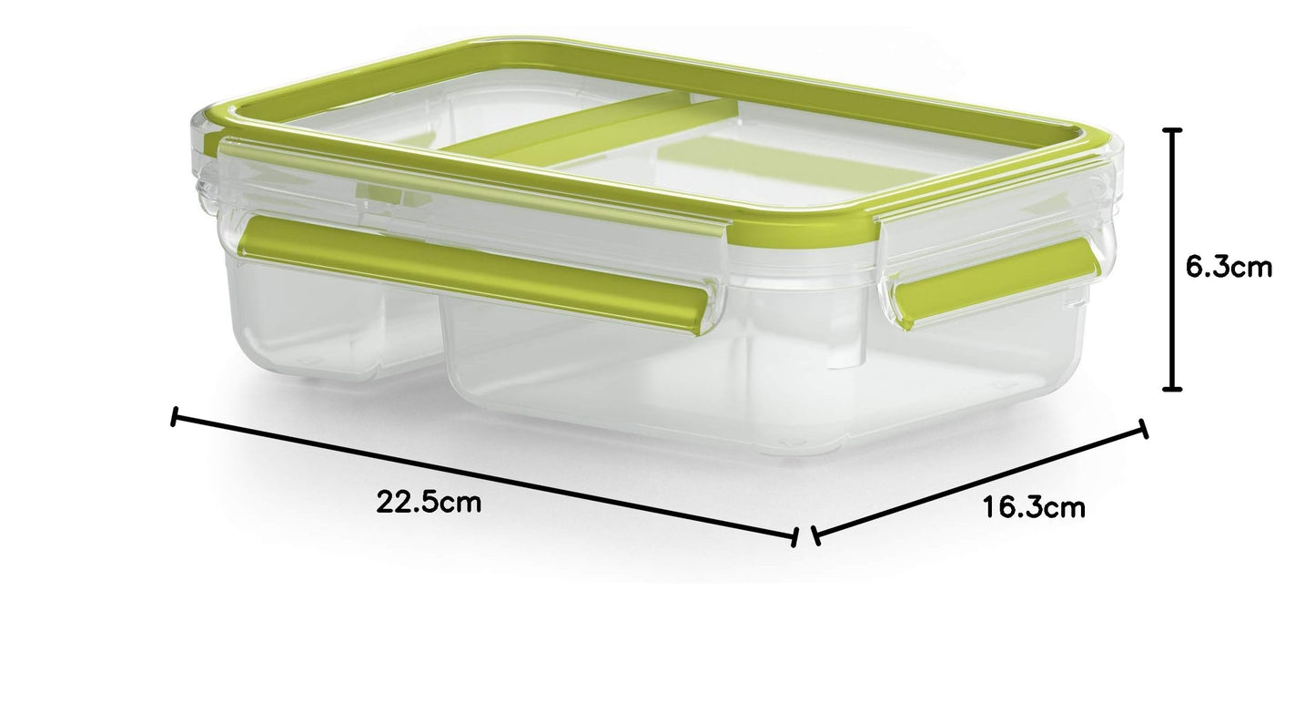 EMSA Clip Go Yoghurtbox 0 6 Liter Auslaufsichere Brotdose Hellgrün