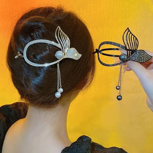 Modisches Haarspangen Set in Gold für Damen und Mädchen