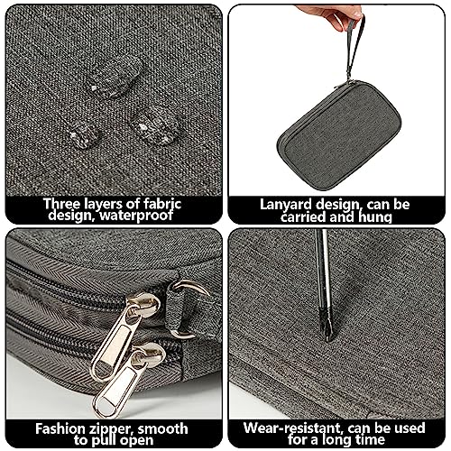 Kabeltasche Elektroniktasche Wasserdicht Doppelter Reissverschluss Organizer-OdiuK