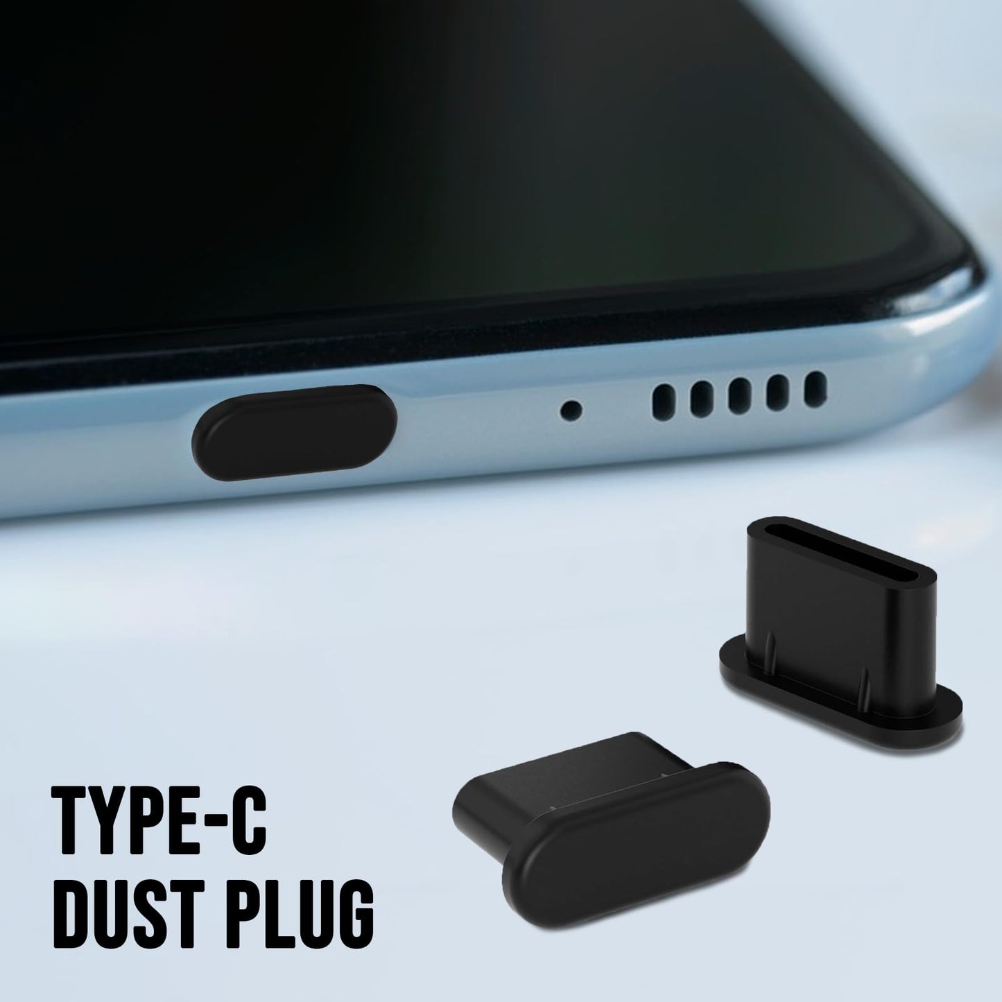 USB C Staubschutzstecker Silikon Set für Ladeschnittstellen Geräte