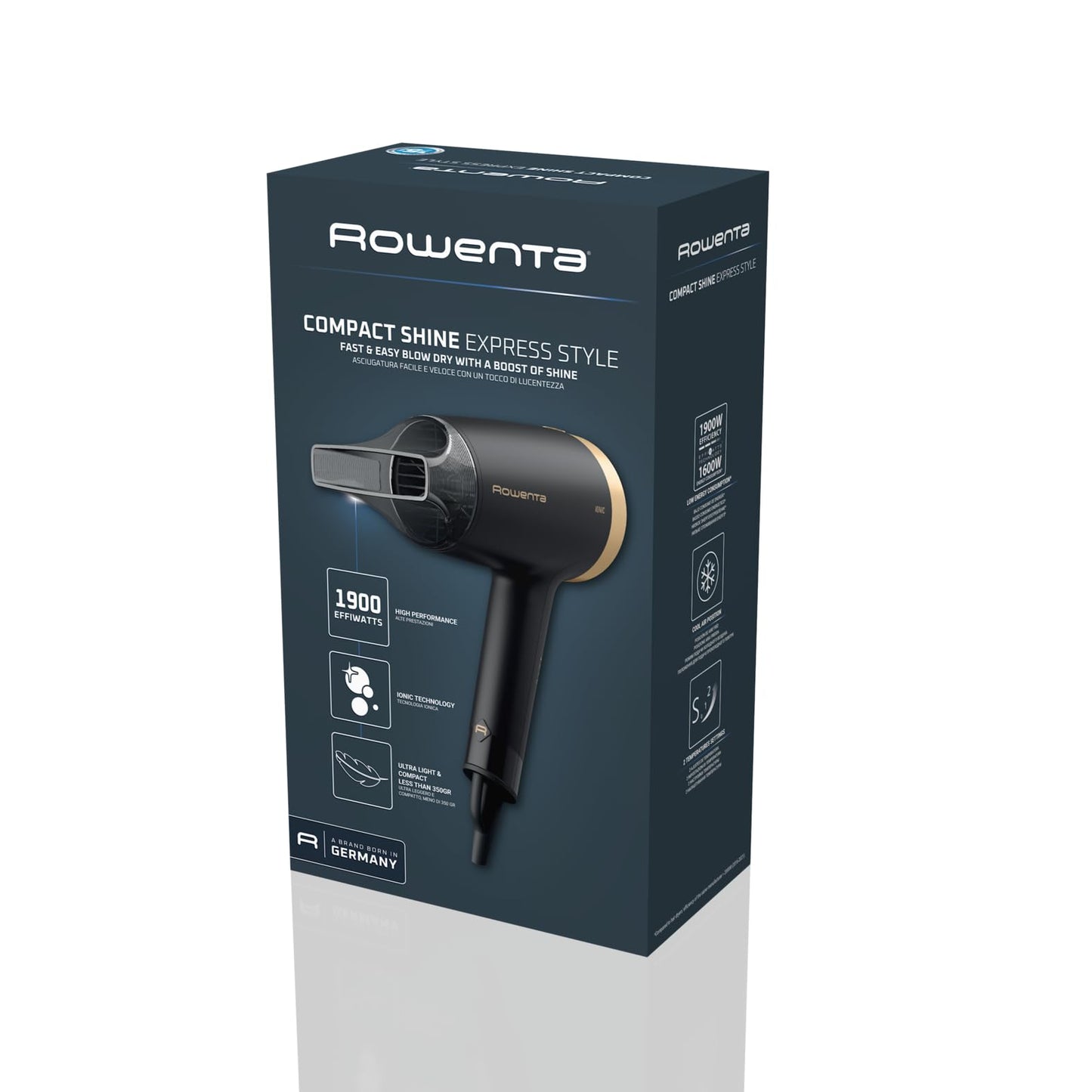 Haartrockner mit Ionen Technologie und zwei Einstellungen