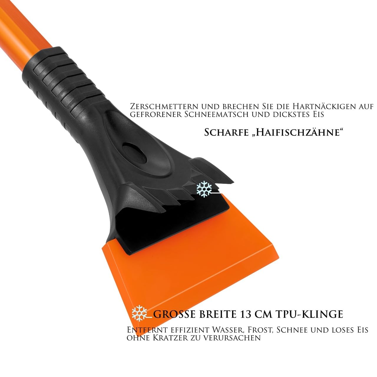 Effektiver BEEWAY Auto Eiskratzer mit Schneebürste für alle Fahrzeuge