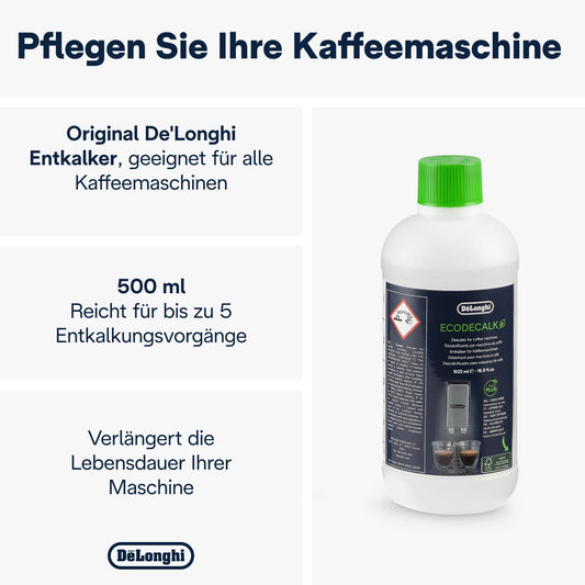 Umweltfreundlicher Entkalker für Kaffeemaschinen 500ml