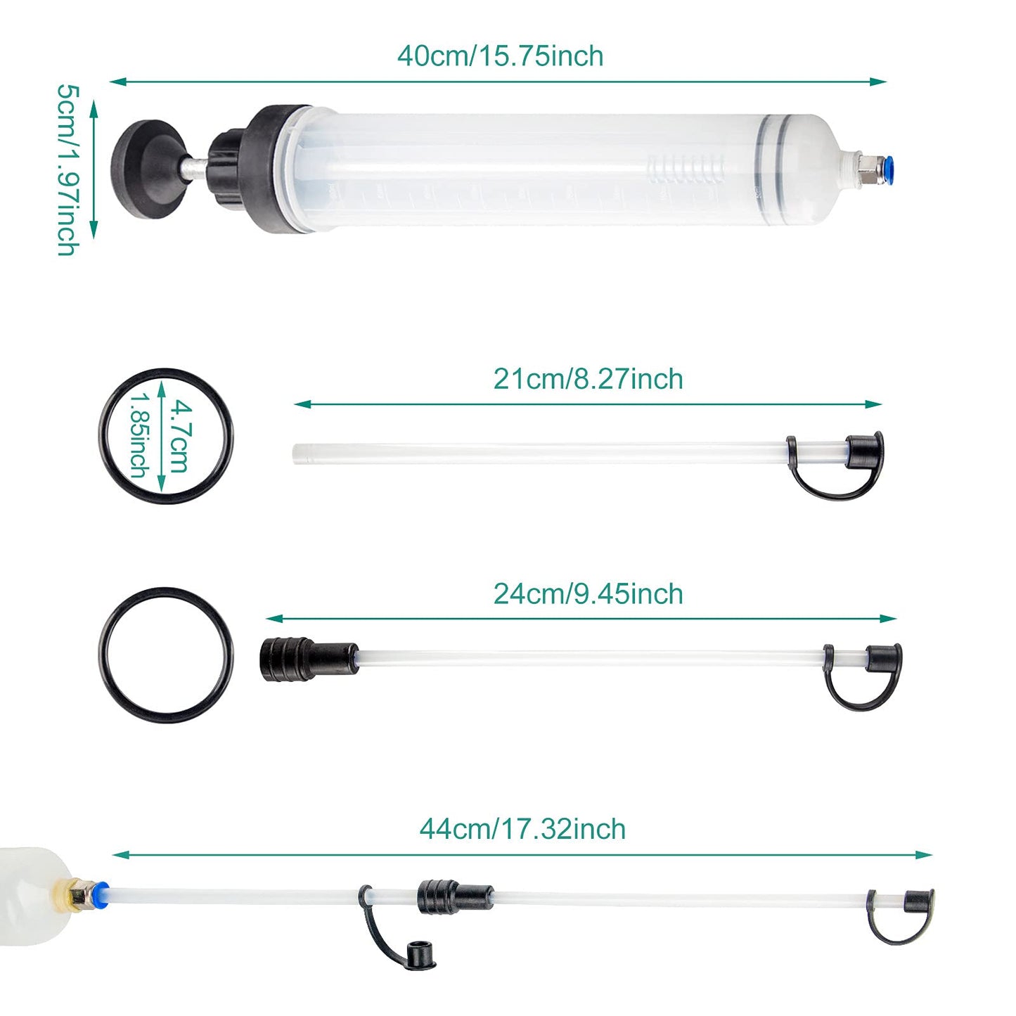 Praktische Fluessigkeitsabsaugpumpe 500ml Handpumpe Umfuellpumpe