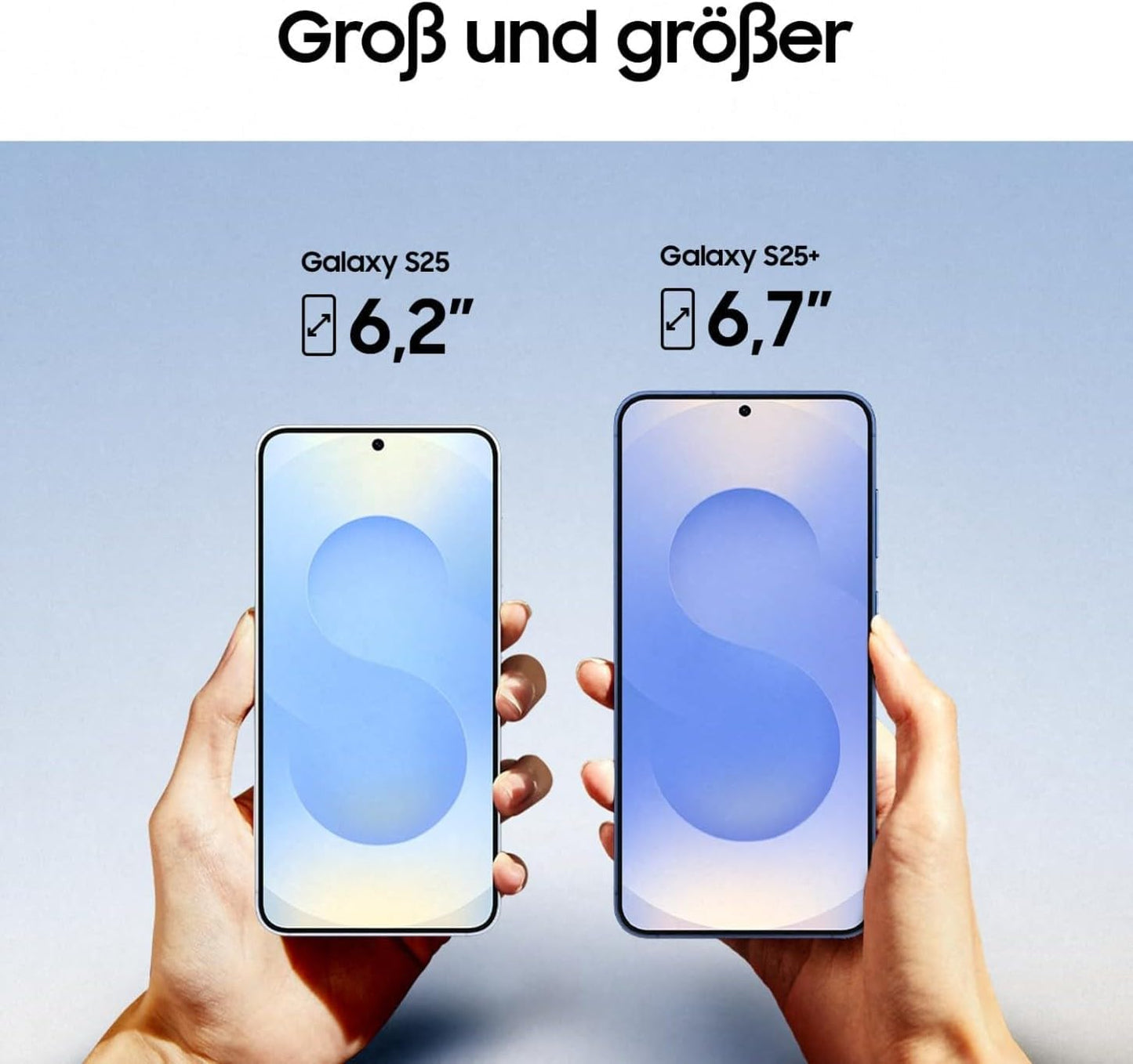 Samsung Galaxy S25 AI Smartphone mit Galaxy AI, Ohne Vertrag, Handy mit Android, 12 GB RAM, 256 GB Speicher, 50-MP-Kamera, Navy, 3 Jahre Herstellergarantie [Exklusiv auf Amazon]