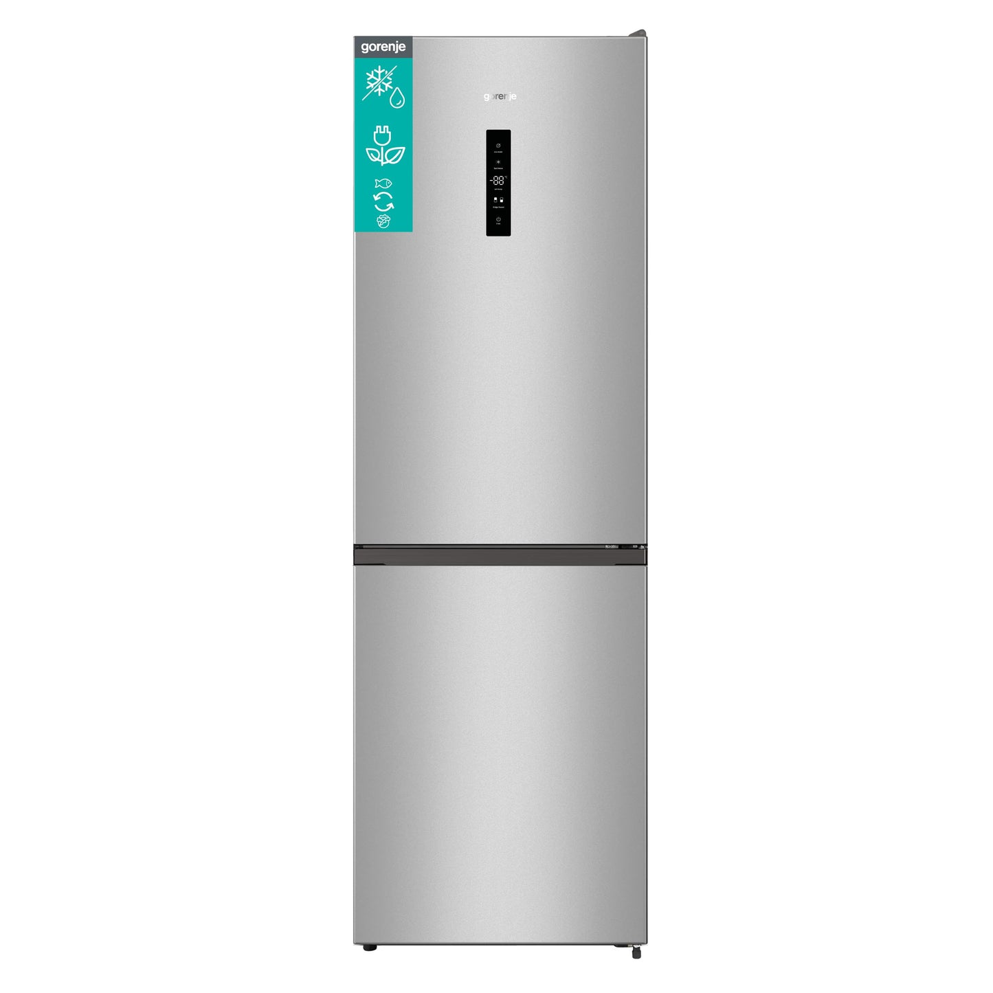 Gorenje NRK619CAXL4 Kühl-Gefrierkombination Edelstahl