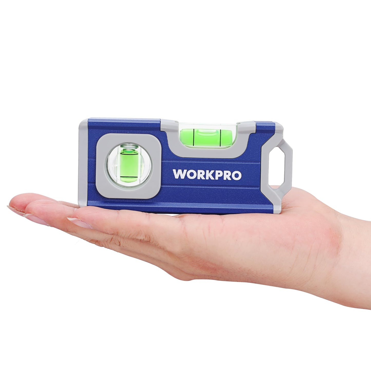 Magnetische Wasserwaage 115 mm mit 2 Libellen für präzise Messungen