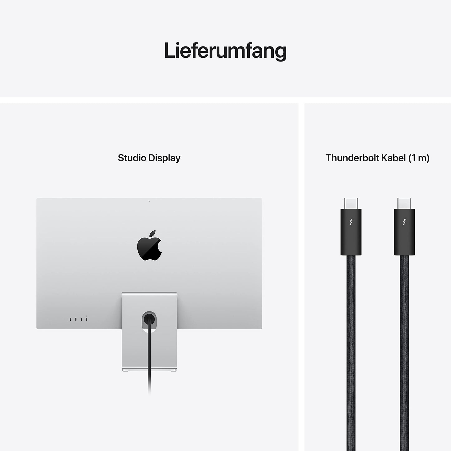 Apple Studio Display – Nanotexturglas – neigungs­verstell­barer Standfuß  (2025)