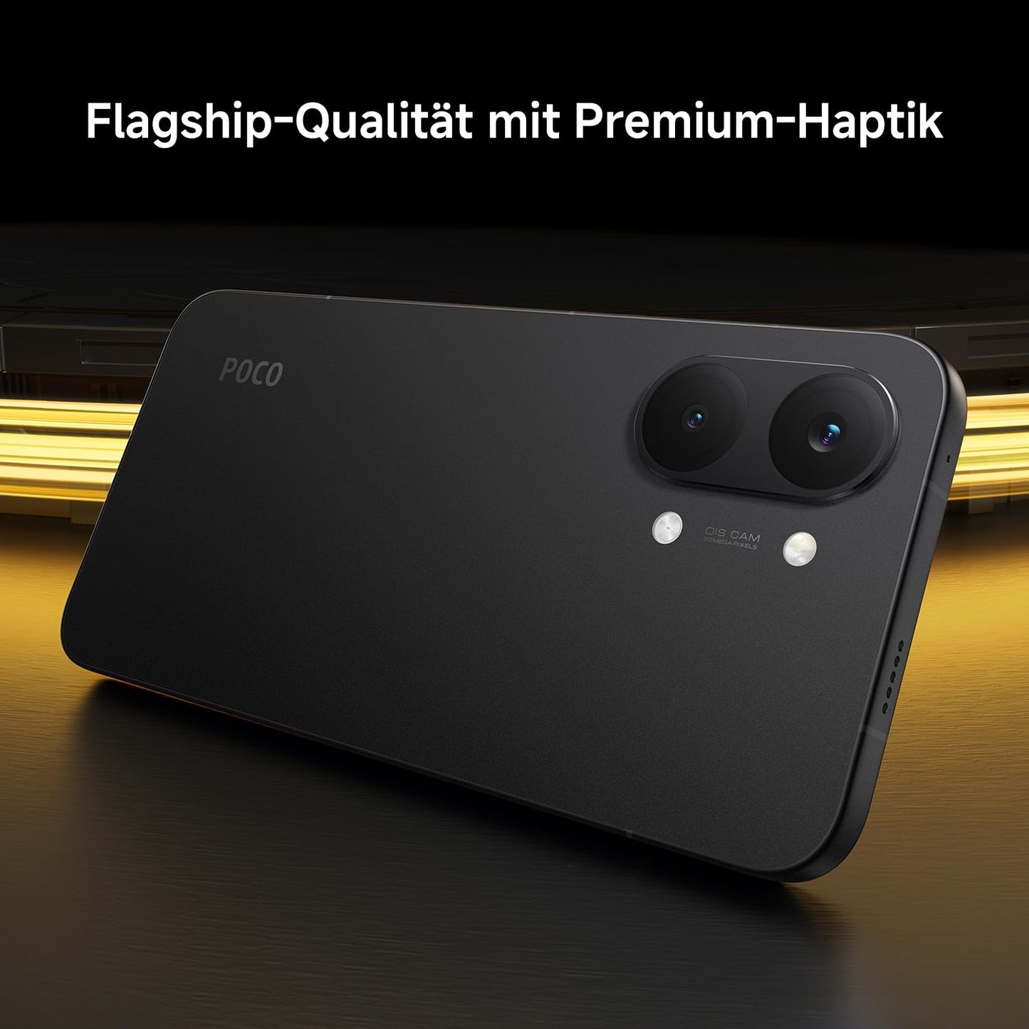 XIAOMI Poco X8 Pro Max Smartphone 12GB+256GB, Dimensity 9500s Prozessor, 8500mAh Akku, Ultra-helles AMOLED-Display, 50MP Light Fusion 600 Hauptkamera mit OIS, Handy in Schwarz, 3 Jahre Garantie