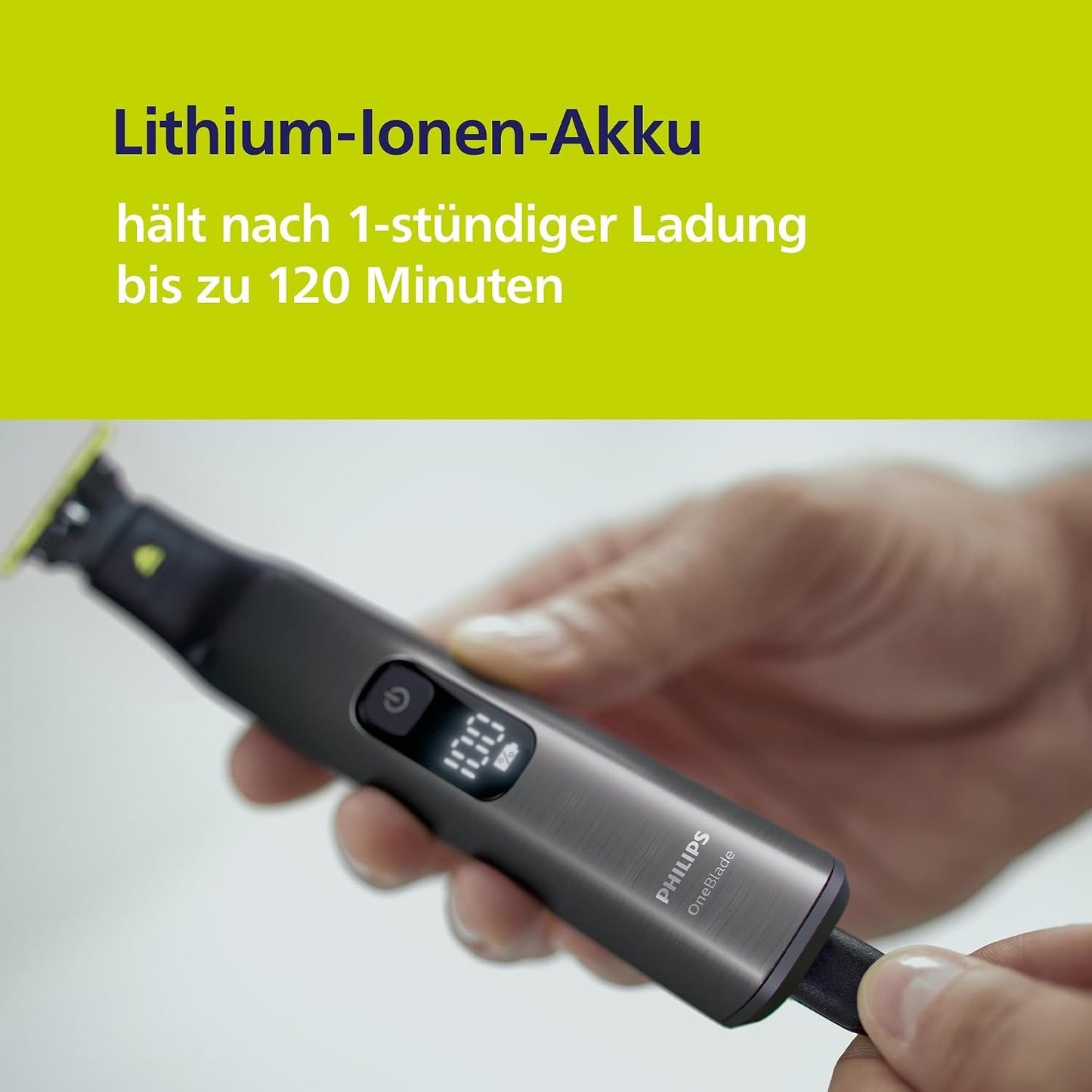 PHILIPS OneBlade Pro 360 – Rasierer, Trimmer & Bodygroomer