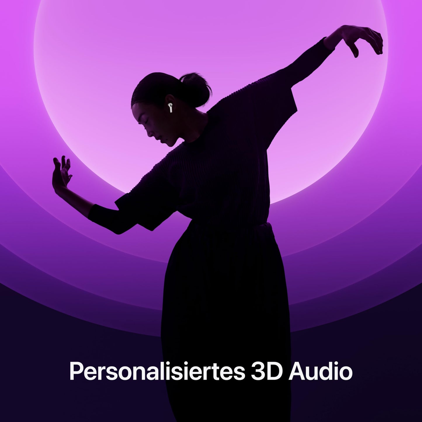 Apple AirPods 4 Kabellose Kopfhörer, Bluetooth Kopfhörer mit aktiver Geräuschunterdrückung, Adaptives Audio, Personalisiertes 3D Audio, Transparenzmodus, USB-C Ladecase, Kabelloses Laden