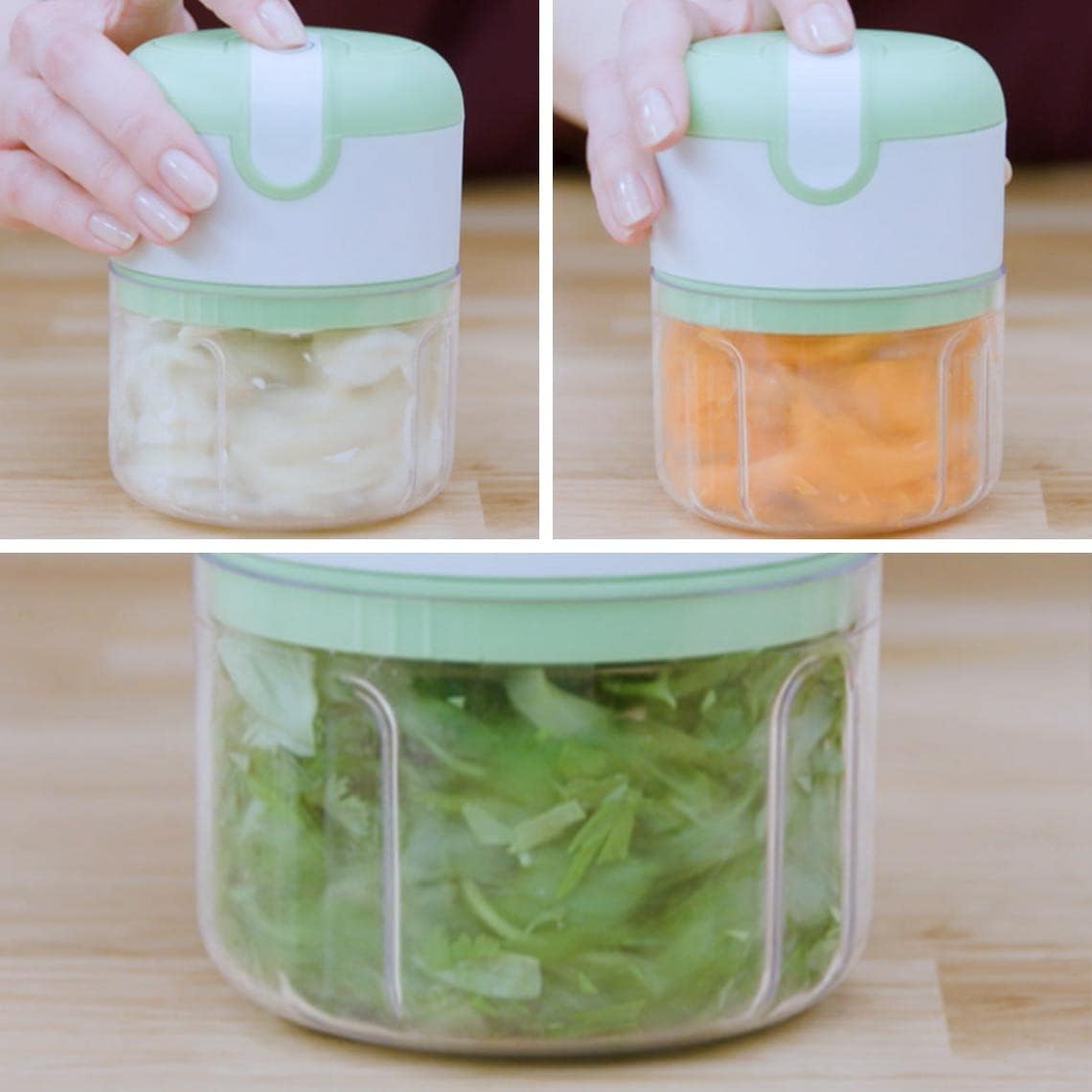 Kabelloser elektrischer Zerkleinerer mit USB Ladung