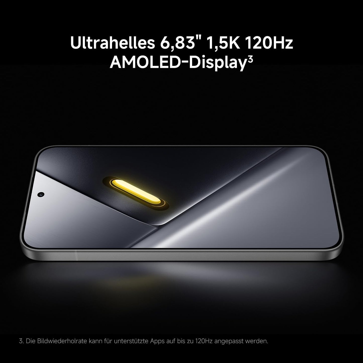 XIAOMI Poco X8 Pro Max Smartphone 12GB+256GB, Dimensity 9500s Prozessor, 8500mAh Akku, Ultra-helles AMOLED-Display, 50MP Light Fusion 600 Hauptkamera mit OIS, Handy in Schwarz, 3 Jahre Garantie