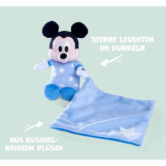 Kuscheliges Baby Kuscheltuch mit sanftem Leuchteffekt