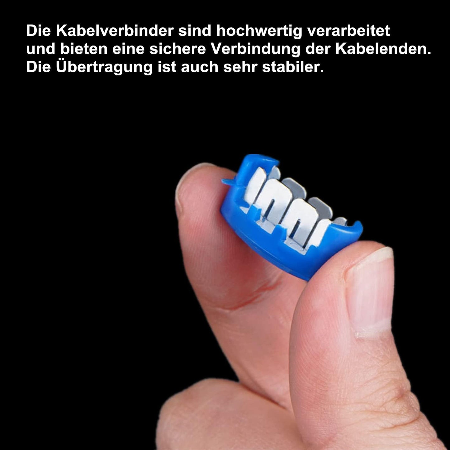 Kabelverbinder Set 20 Stück Wasserabweisend für Automower Rasenmäher