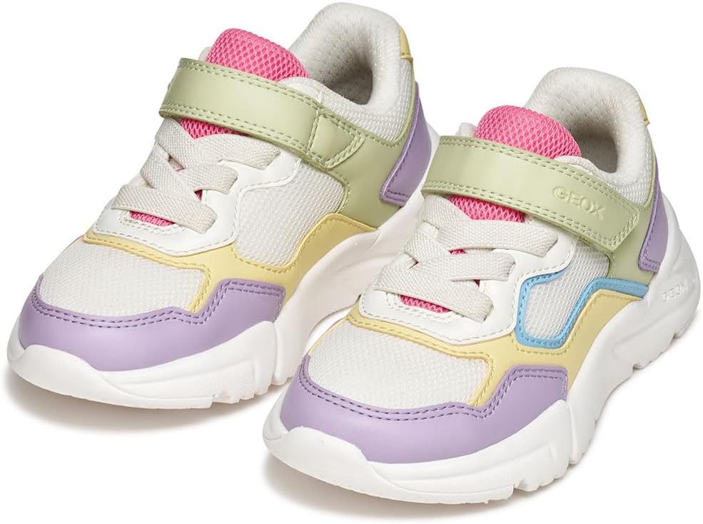 Geox Mädchen Loftus Girl – Atmungsaktiver Kindersneaker
