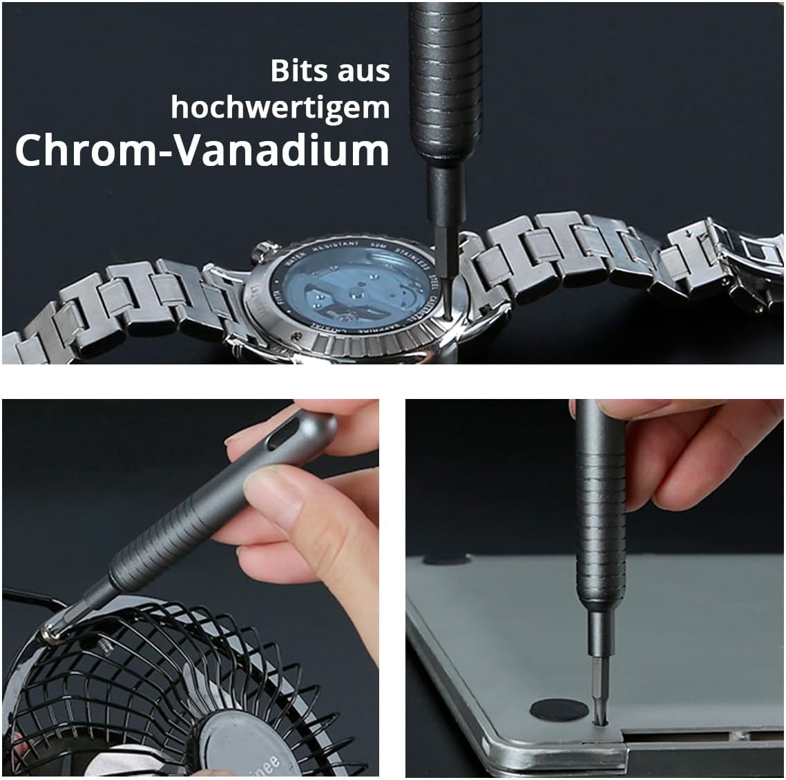 Präzisions Schraubendreher Set 51 teilig für Feinmechanik