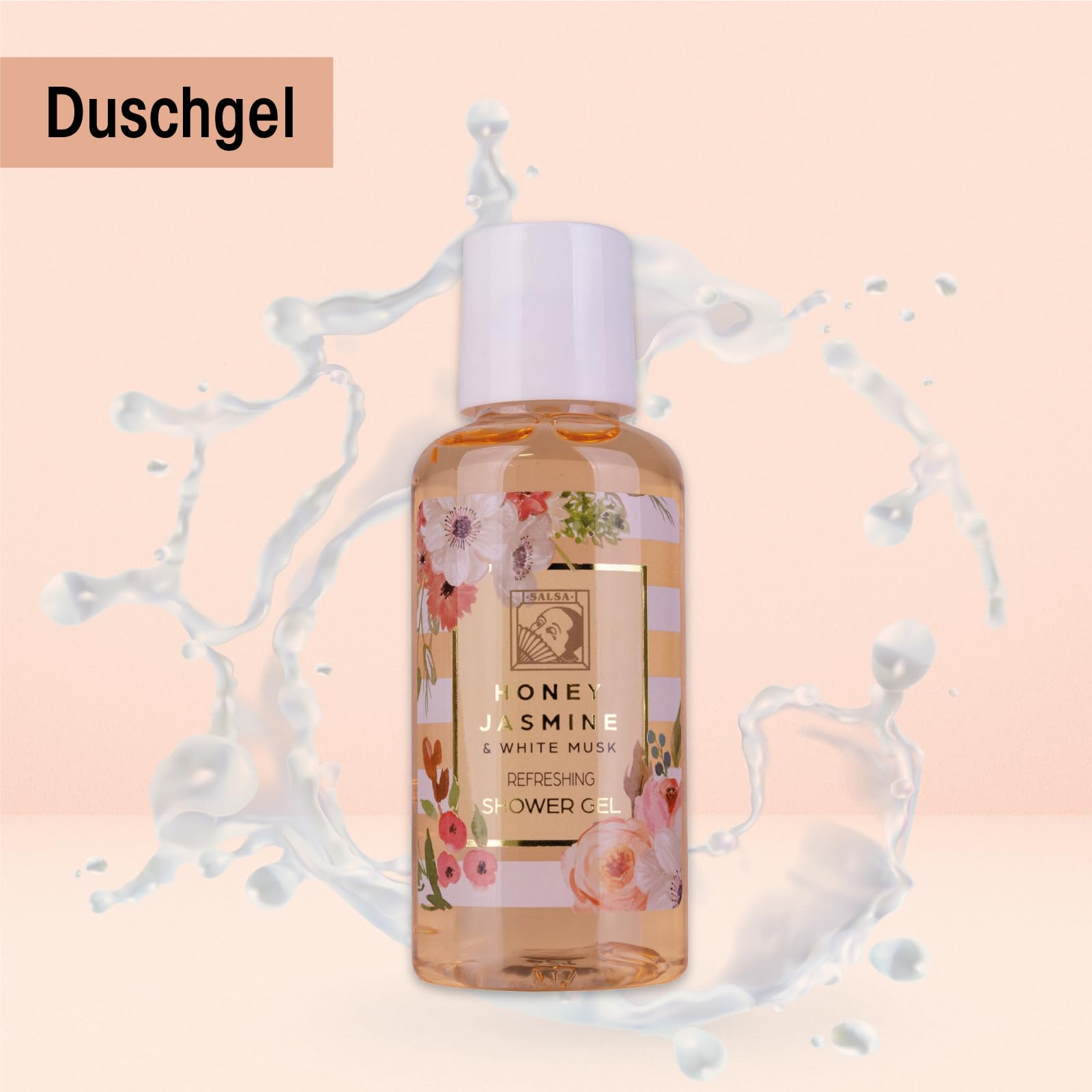 Accentra Duschset Frauen Geschenkset Honey Jasmine Pflegeset 2-teilig-accentra