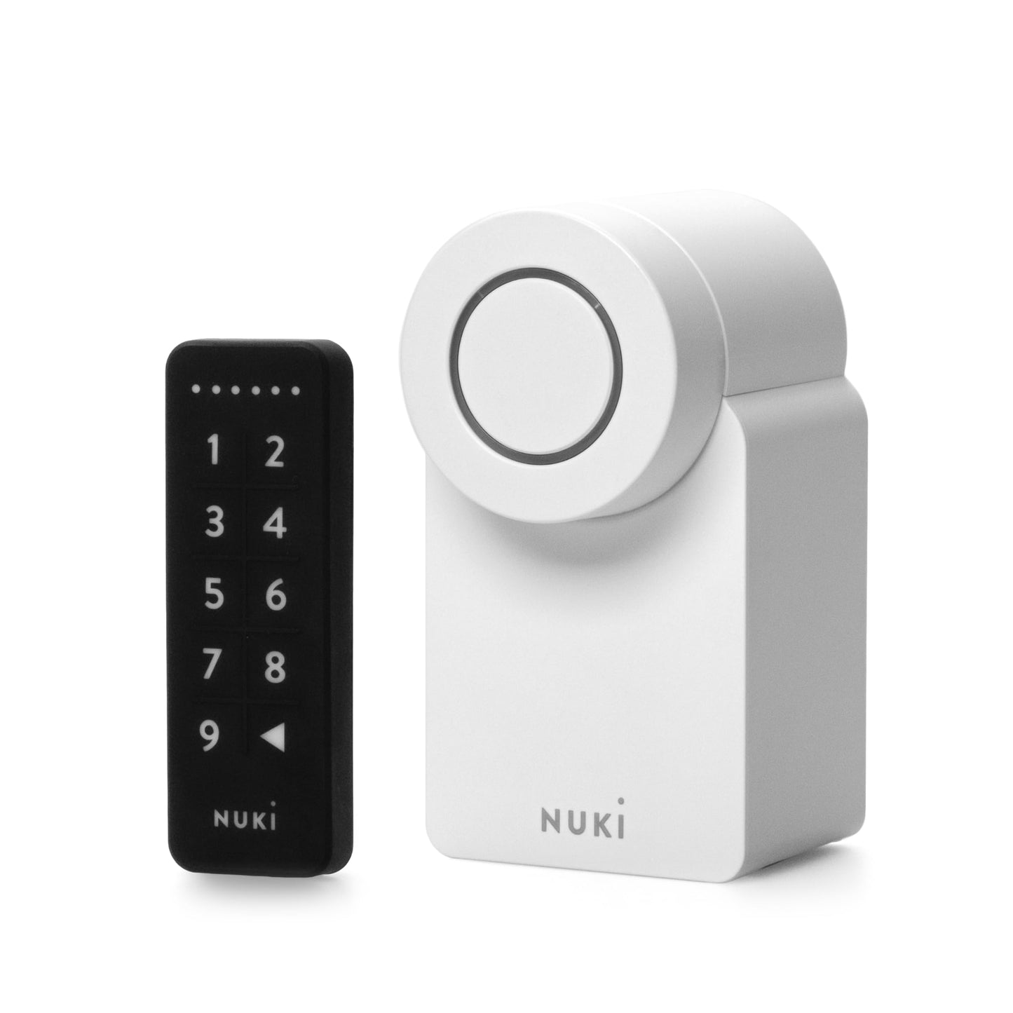 Nuki Smart Lock Go (2025) mit Bluetooth, WLAN & Matter, elektronisches Türschloss macht Smartphone zum Schlüssel, Nachrüsten ohne Zylindertausch – Smart Lock inkl. Keypad