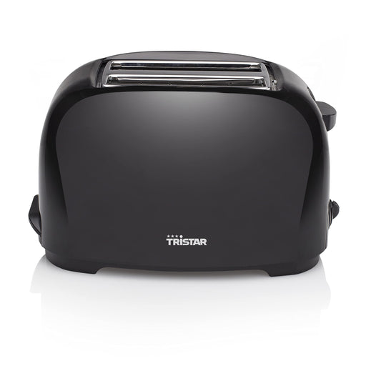 Kompakter Toaster mit 6 Bräunungsstufen und Brötchenaufsatz