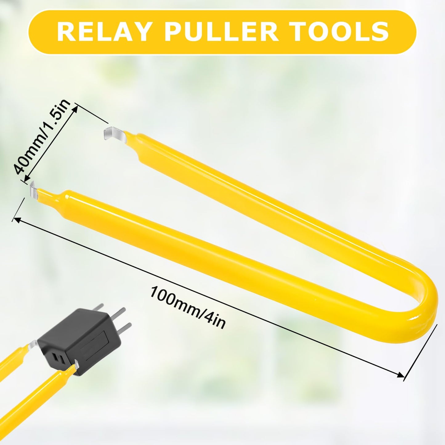 Praktisches Sicherungszieher Set Auto Relais Abzieher Kunststoff