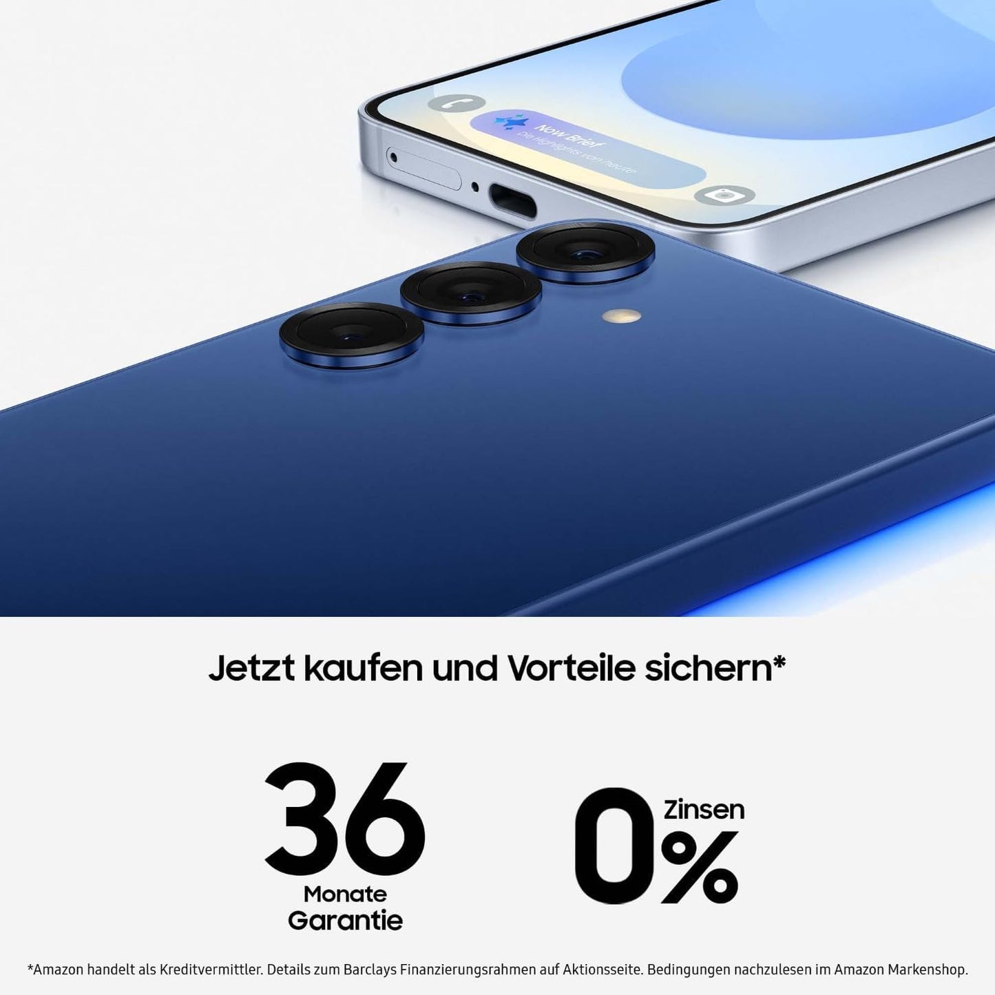 Samsung Galaxy S25 AI Smartphone mit Galaxy AI, Ohne Vertrag, Handy mit Android, 12 GB RAM, 256 GB Speicher, 50-MP-Kamera, Navy, 3 Jahre Herstellergarantie [Exklusiv auf Amazon]