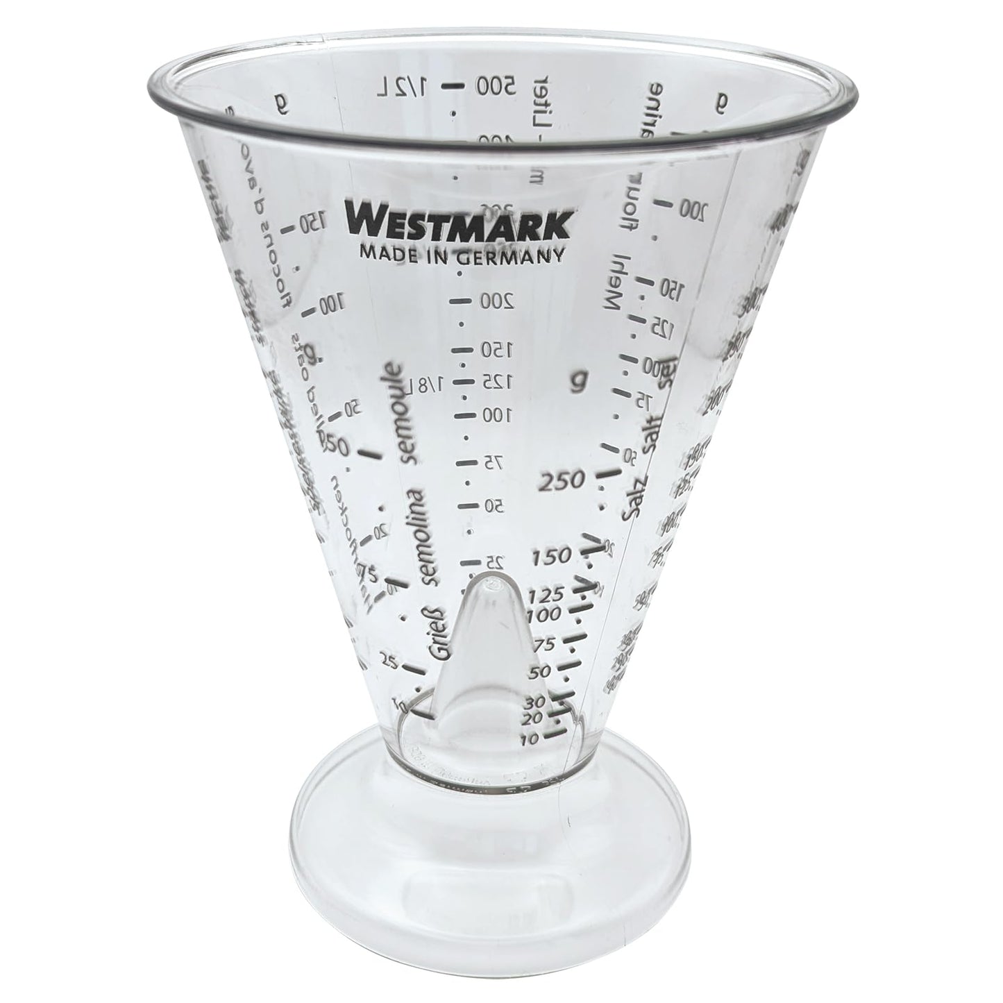 Westmark Messbecher Gerda mit Feinmesskegel und 0,5 Liter Fassungsvermögen-Westmark