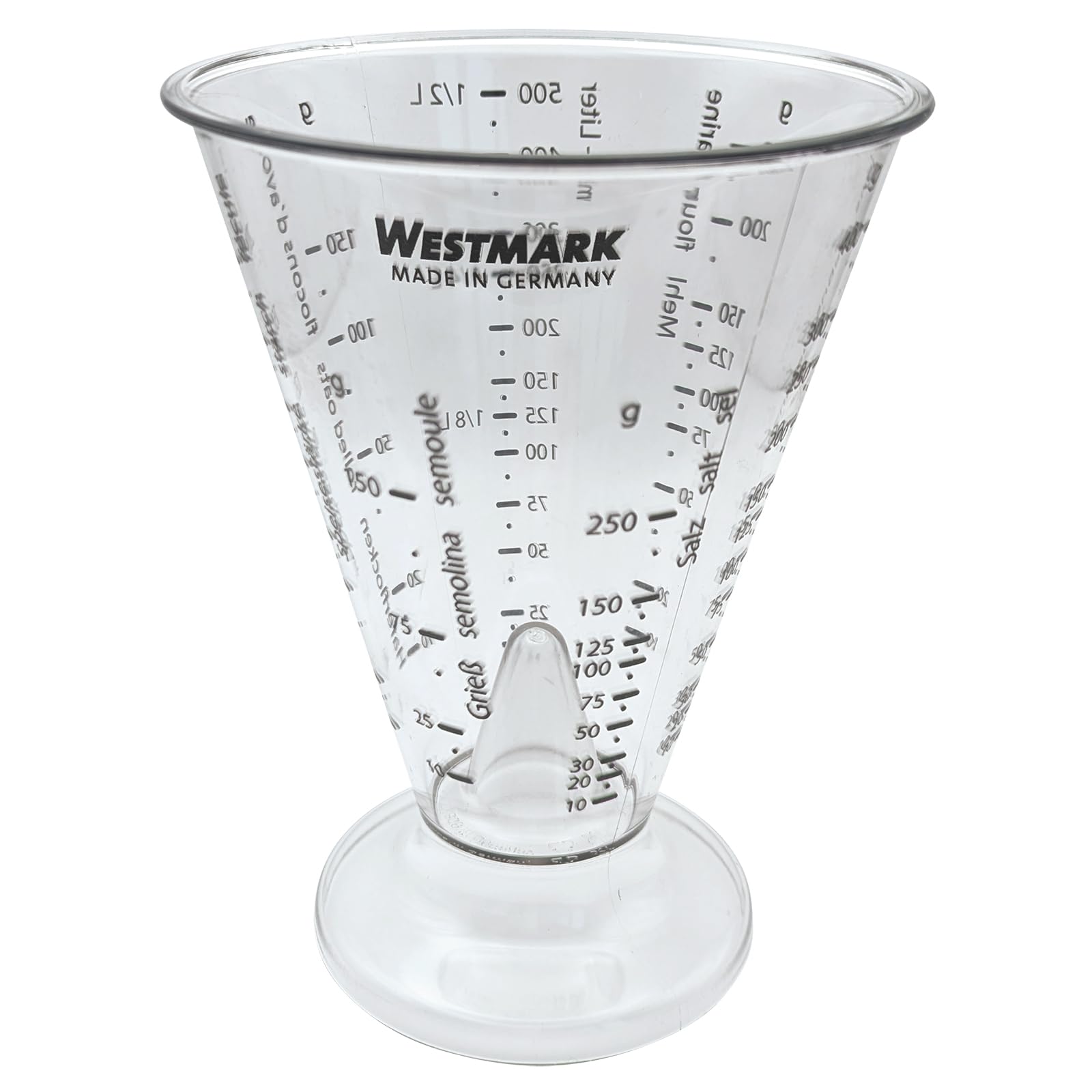 Westmark Messbecher Gerda mit Feinmesskegel und 0,5 Liter Fassungsvermögen-Westmark