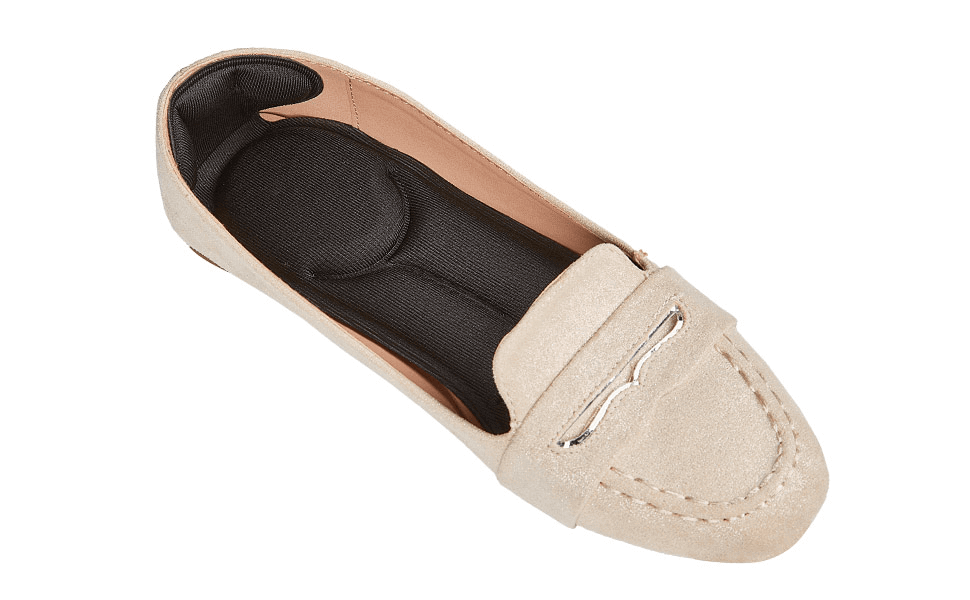 Einlegesohle mit Fersenpolster