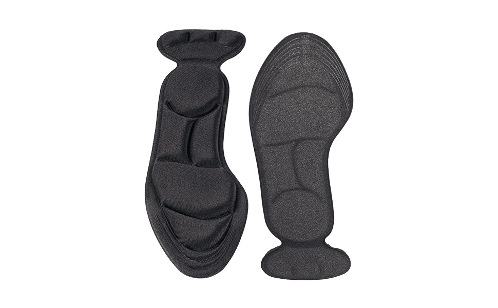 Einlegesohle mit Fersenpolster