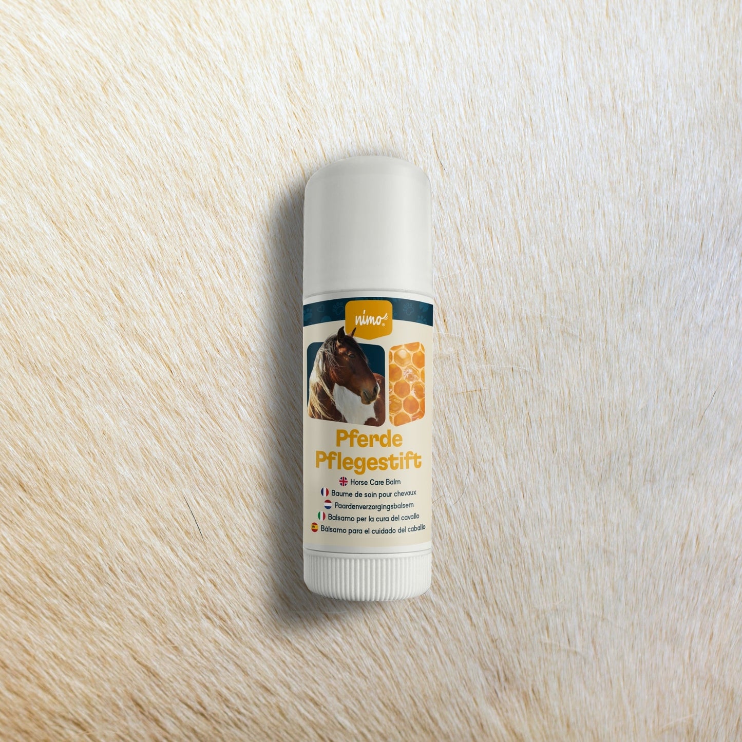 Pflegestift mit Bienenwachs und Propolis für trockene und gereizte Haut-nimo