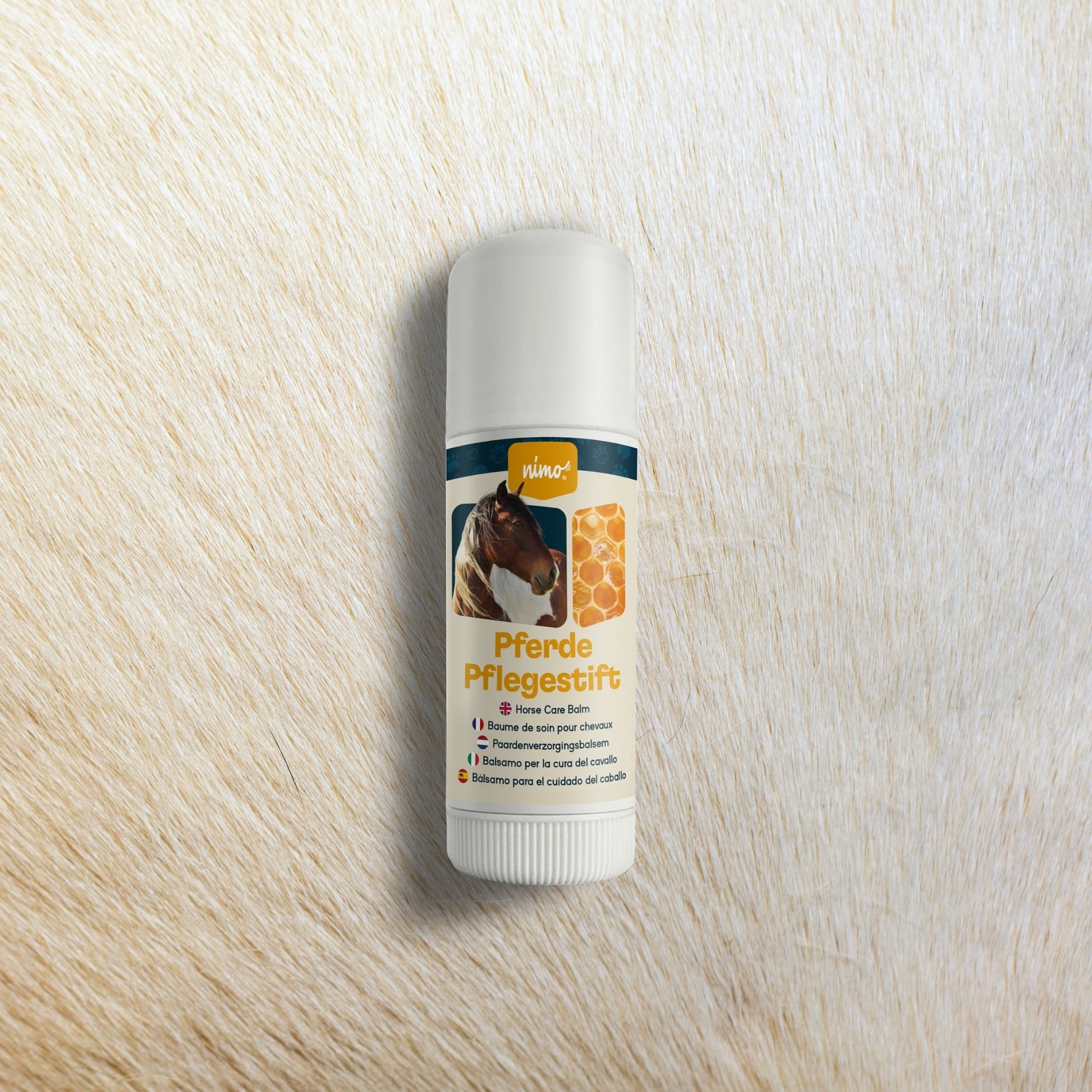 Pflegestift mit Bienenwachs und Propolis für trockene und gereizte Haut-nimo