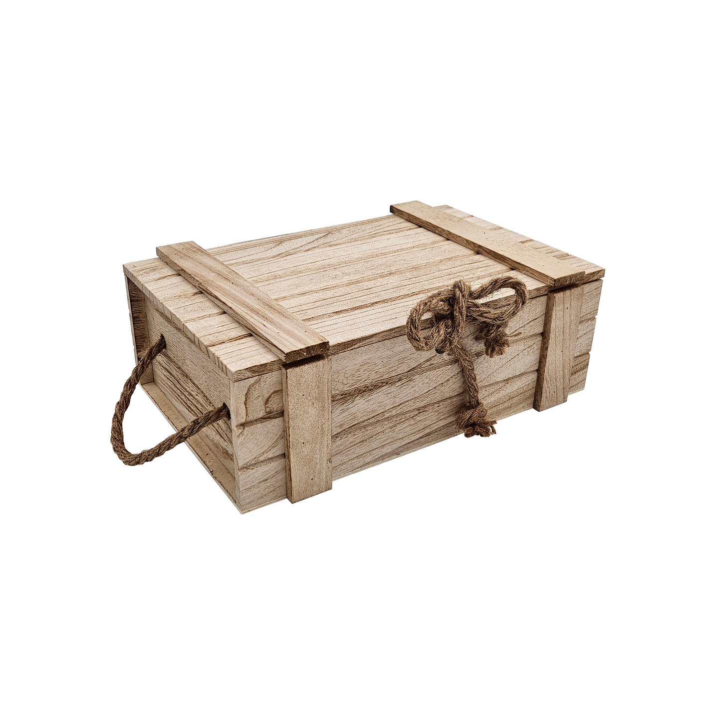 Holzkiste mit Deckel Kiste Schatzkiste Schatztruhe braun mit Deckel