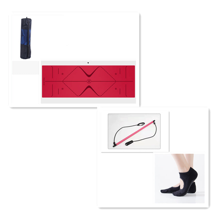 Stretching Pilates Stick für effizientes Home Stretch Training