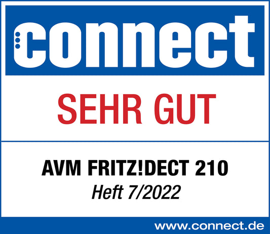 FRITZ!DECT 210 (Intelligente Steckdose für Smart Home, steuerbar zum Energie sparen, mit Spritzwasserschutz (IP 44) für Einsatz im Außenbereich)