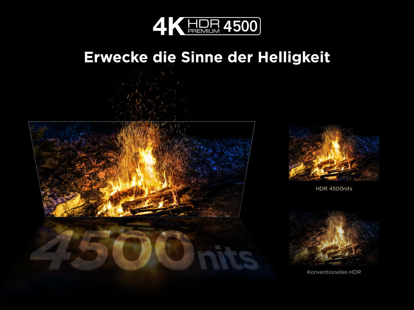 TCL 75Q8C 75 Zoll QD-Mini LED Fernseher, 4K HDR Premium 4500, ZeroBorder™, Smart Google TV, CrystGlow WHVA Panel, Audio von Bang & Olufsen, 144Hz Motion Clarity Pro, Dolby Vision IQ & Atmos