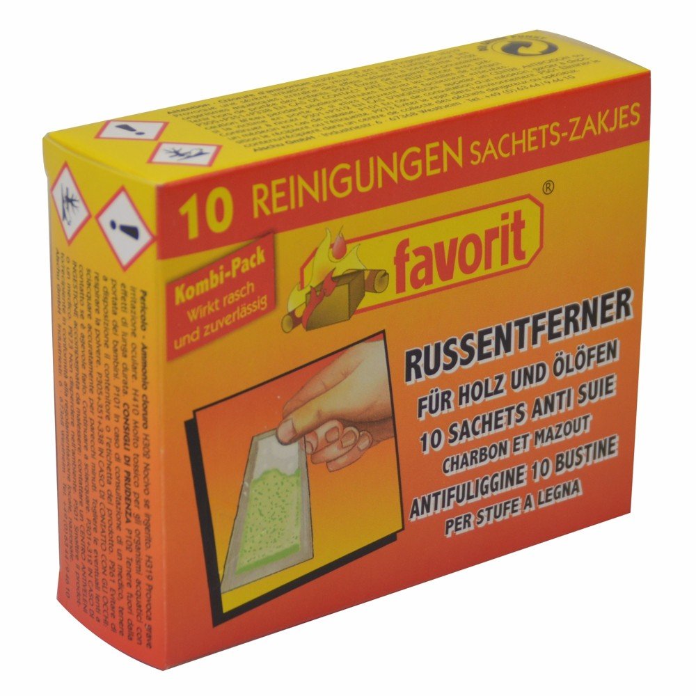 Favorit Hochleistungs Entrusser für Kamin Kachel und Ölofen 10 Beutel