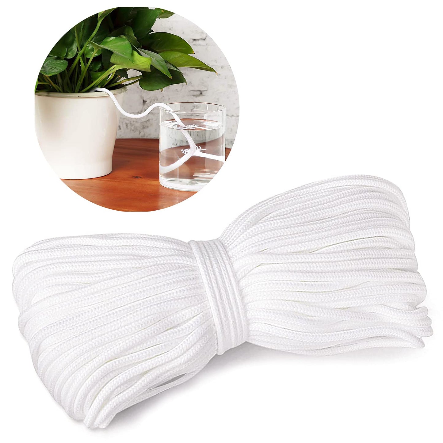 Automatisches Baumwoll Bewaesserungsseil 20m Tropfbewaesserung DIY Pflanzen-QIQN