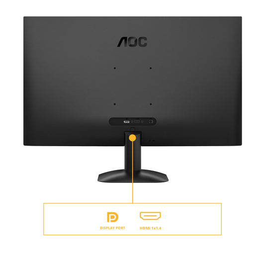 AOC Q27B35E 27 Zoll WQHD Monitor, 75Hz, IPS Panel, 4ms GtG, Adaptive Sync, HDR10, (2560x1440 HDMI 1x 1.4 DP 1x 1.4) Schwarz