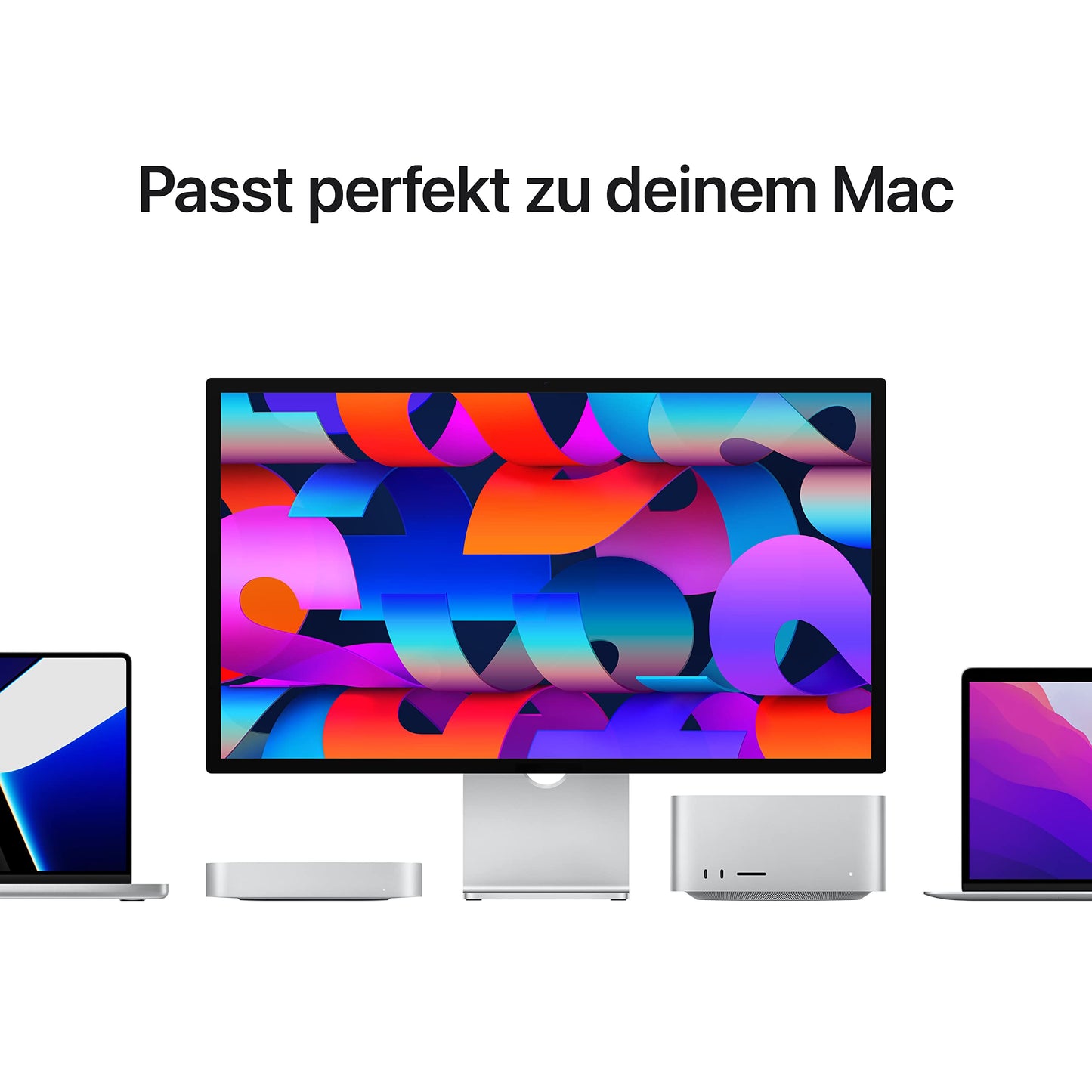 Apple Studio Display – Nanotexturglas – neigungs­verstell­barer Standfuß  (2025)