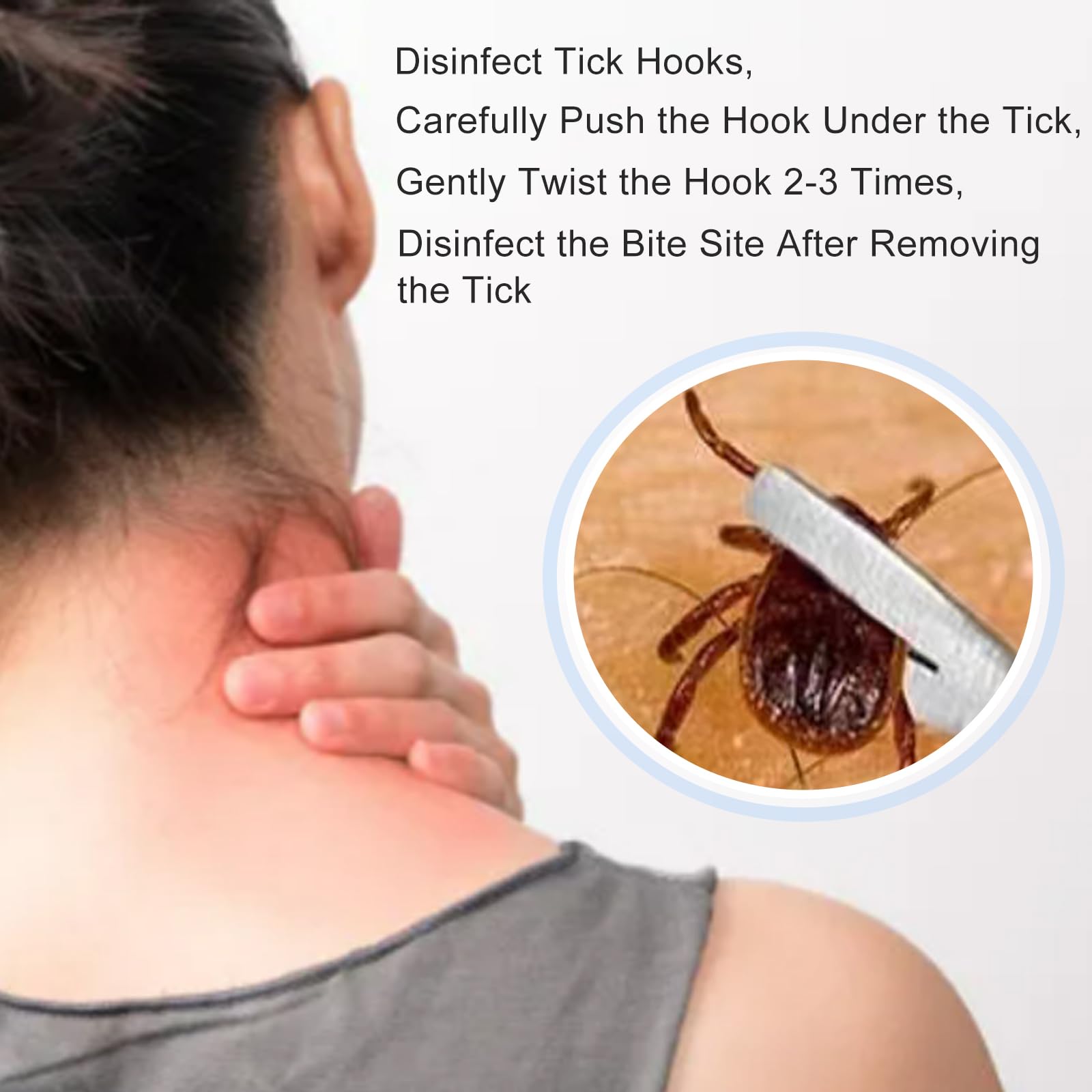 Profi Edelstahl Zeckenzange 2 in 1 sicher und zuverlässig für Hund und Katze-Nutabevr