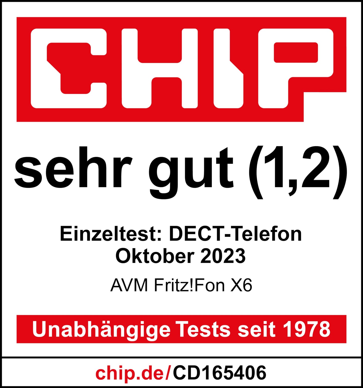 FRITZ!Fon X6 Black DECT-Komforttelefon (hochwertiges Farbdisplay, HD-Telefonie, Full-Duplex-Freisprechen, Steuerung FRITZ!Box-Funktionen), schwarz, deutschsprachige Version